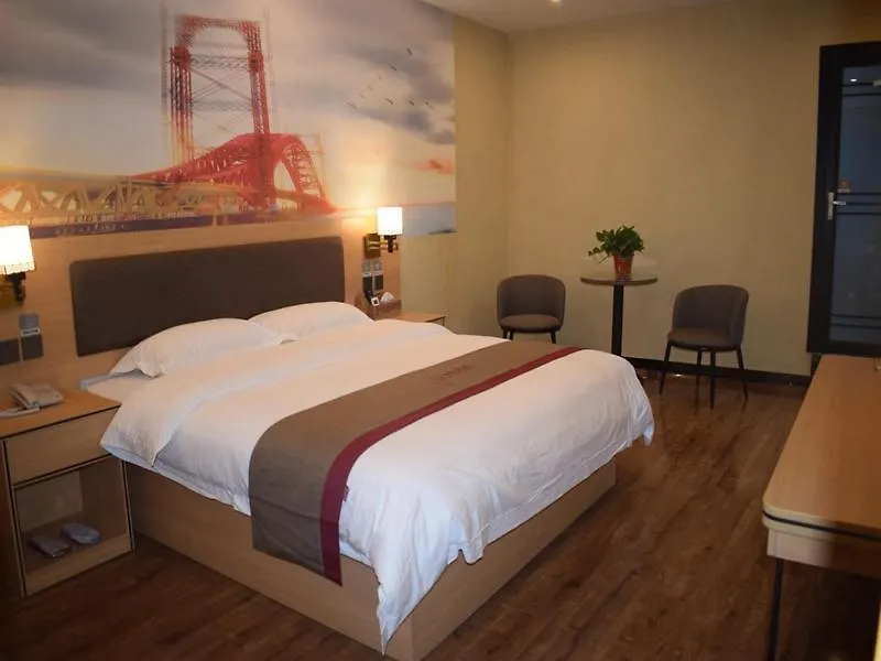 **  Thank Inn Chain Hotel Henan Zhoukou Chuanhui District Zhoukou Normal University Kína